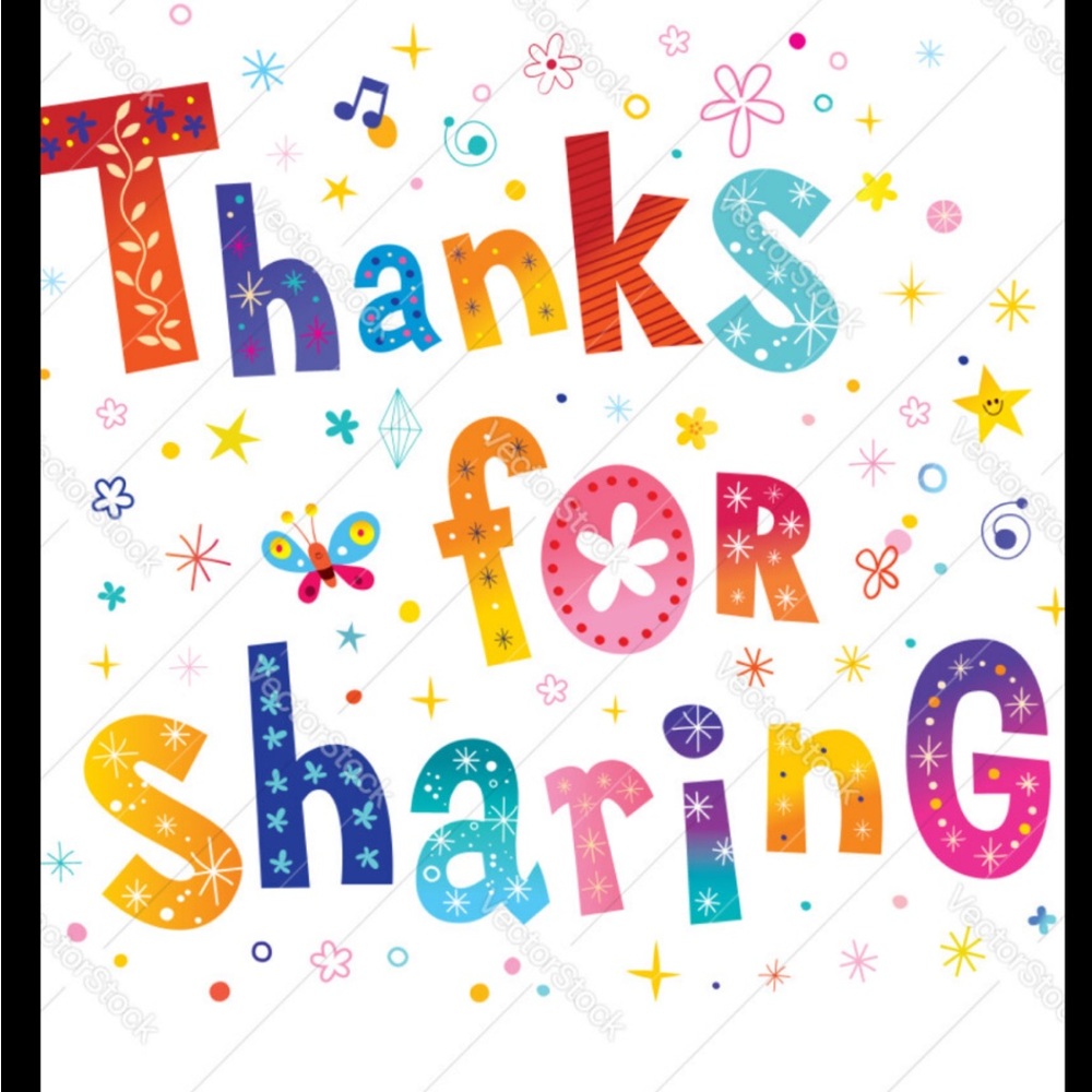 Thank you for sharing
